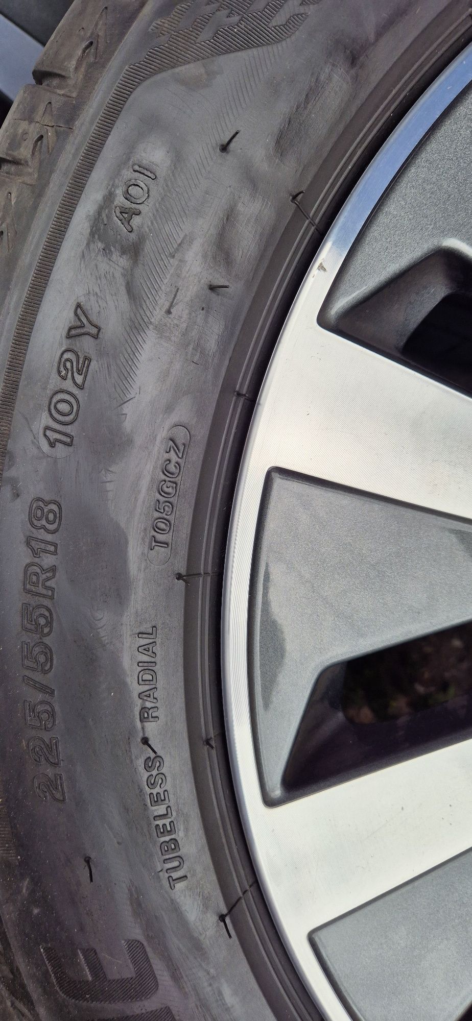 Kpl.alu i felg do Audi A6 18cali oryginalne