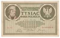 1000 marek polskich maj 1919 Rzadszy banknot !! !! !! !!