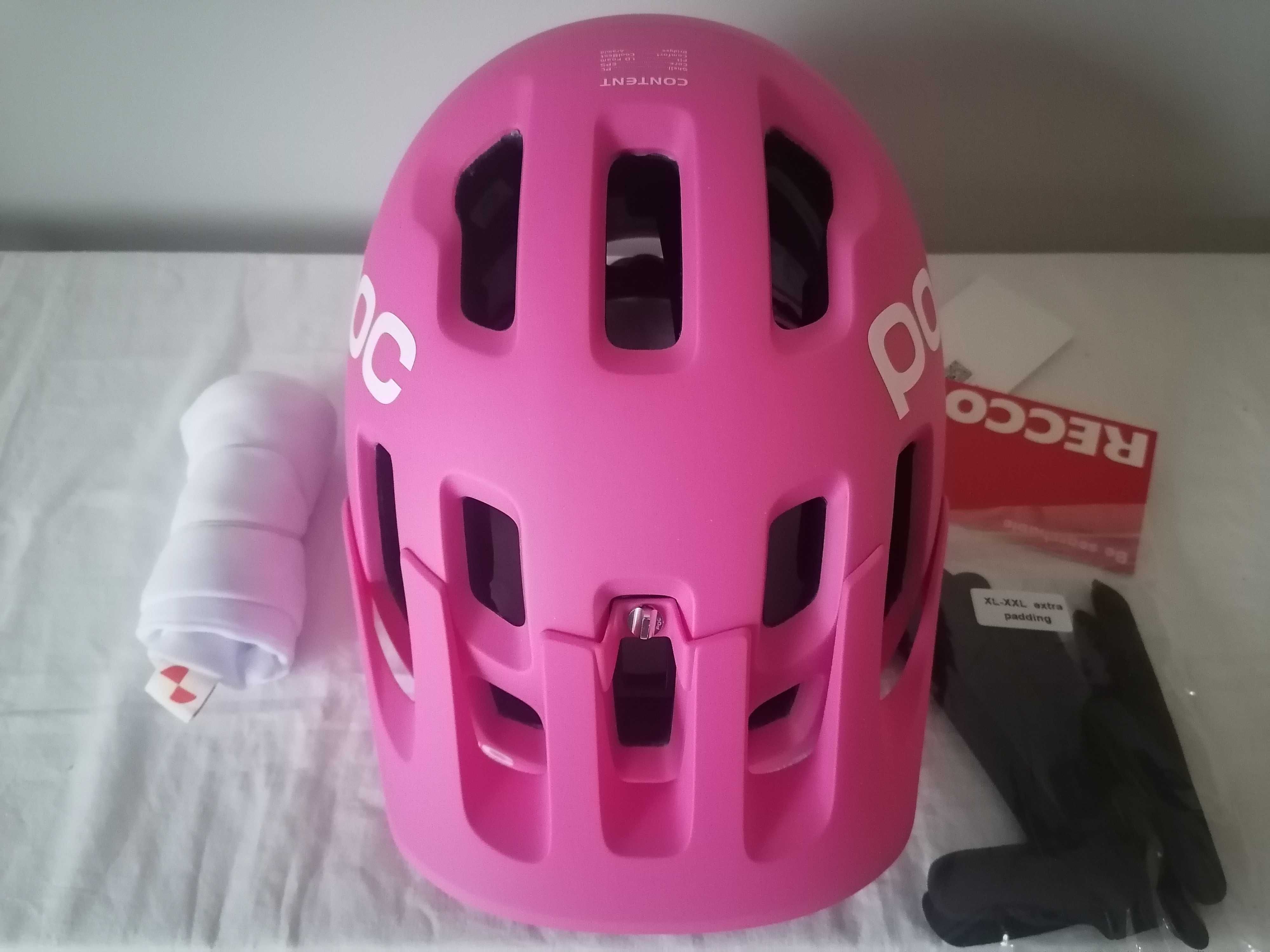 Kask rowerowy Poc Tectal Actinium Pink Matt XL/XXL 59-62cm