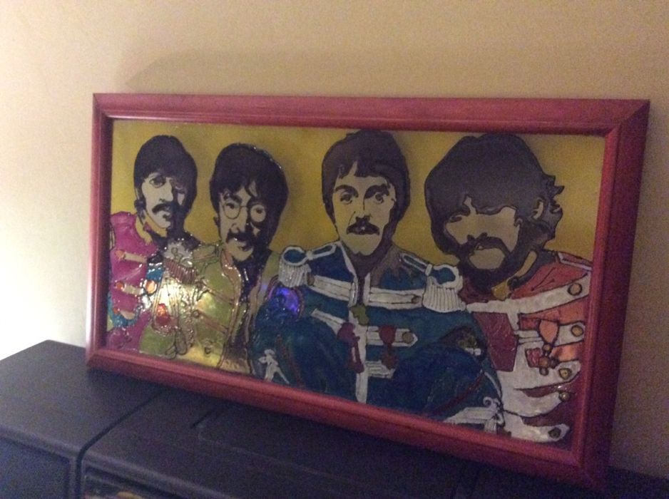 Vitral “The Beatles” Sgt. Pepper’s