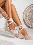 Espadryle Nowe na koturnie rozmiar 39