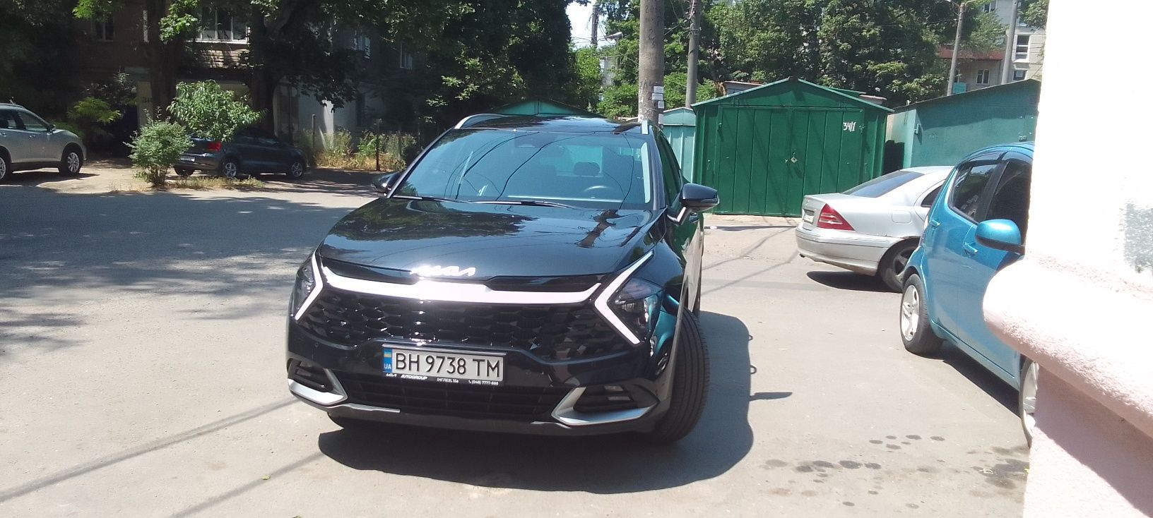 Кіа spotage,на гарантії,зберігаеться в гаражі.