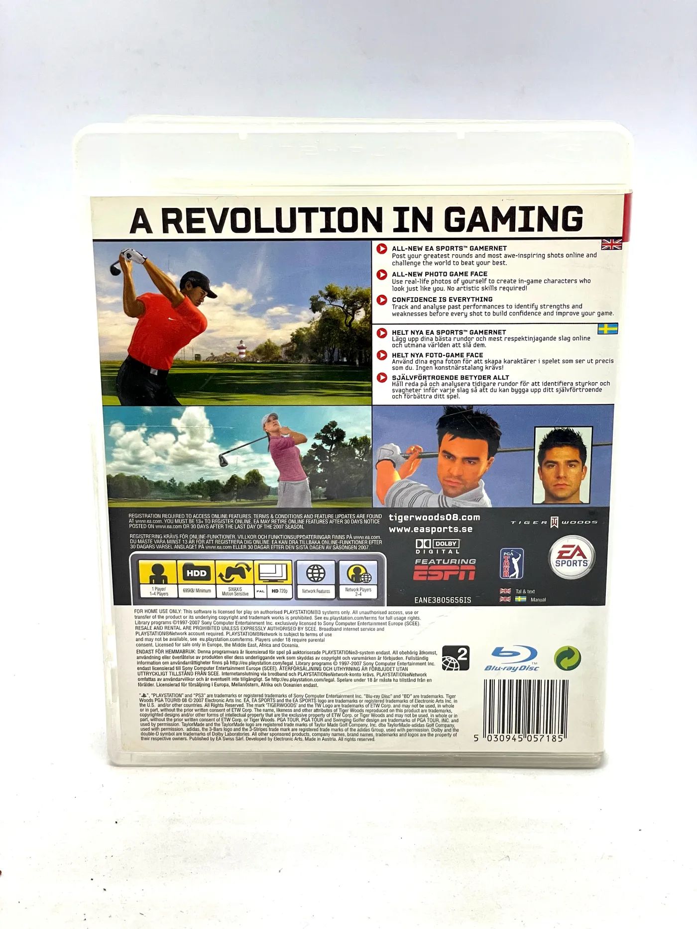 Tiger Woods PGA Tour 08 PS3 Po Angielsku