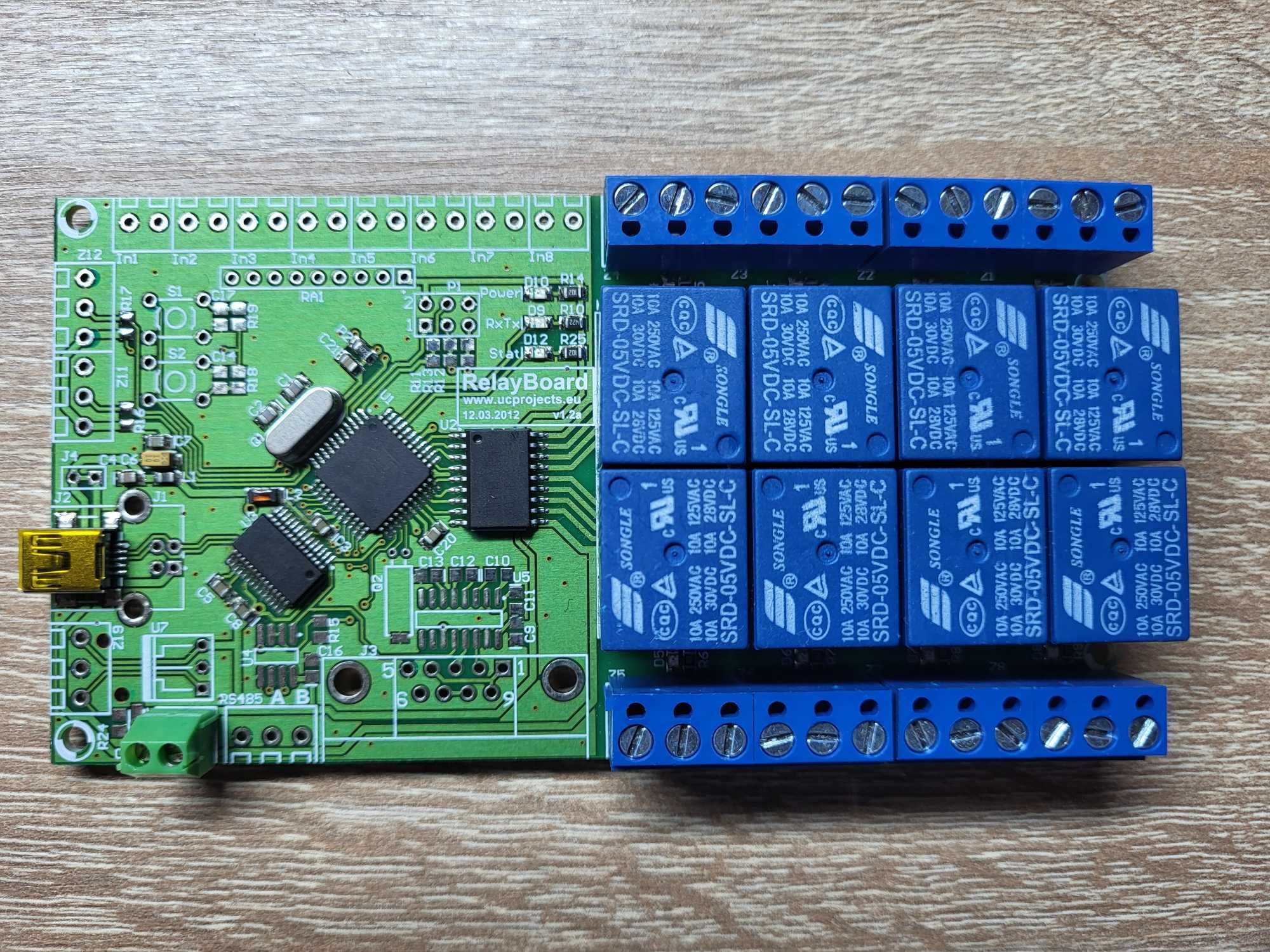 Moduł przekaźnikowy USB RelayBoard