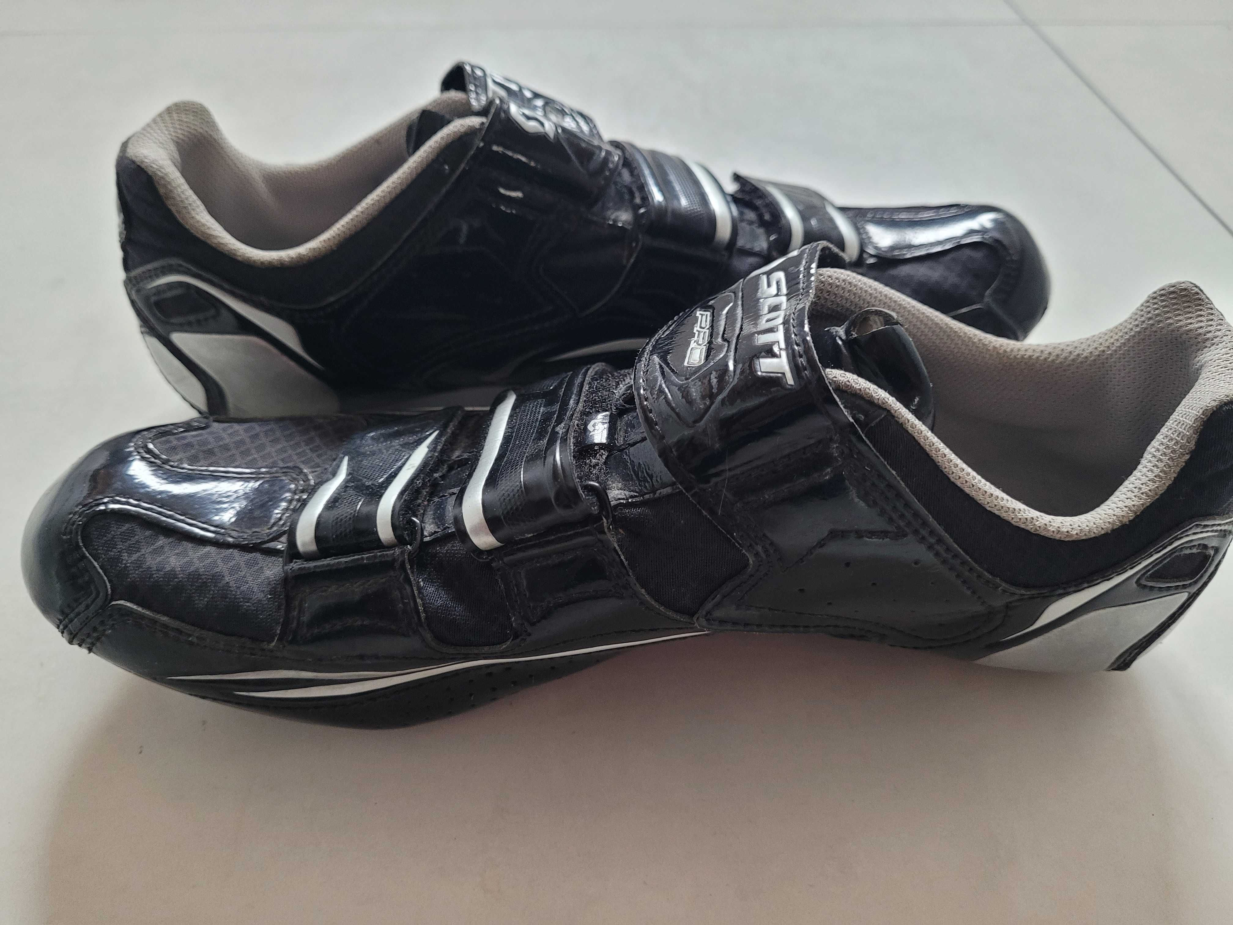 Buty rowerowe szosowe męskie Scott czarne lakierowane rozmiar 41