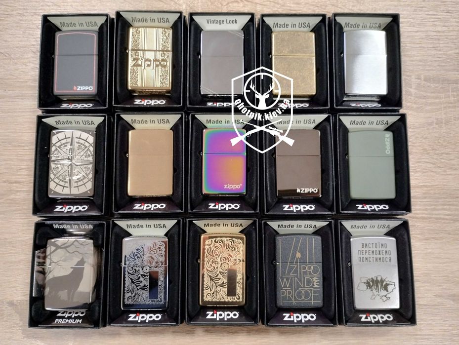 Запальнички Zippo оригінал США