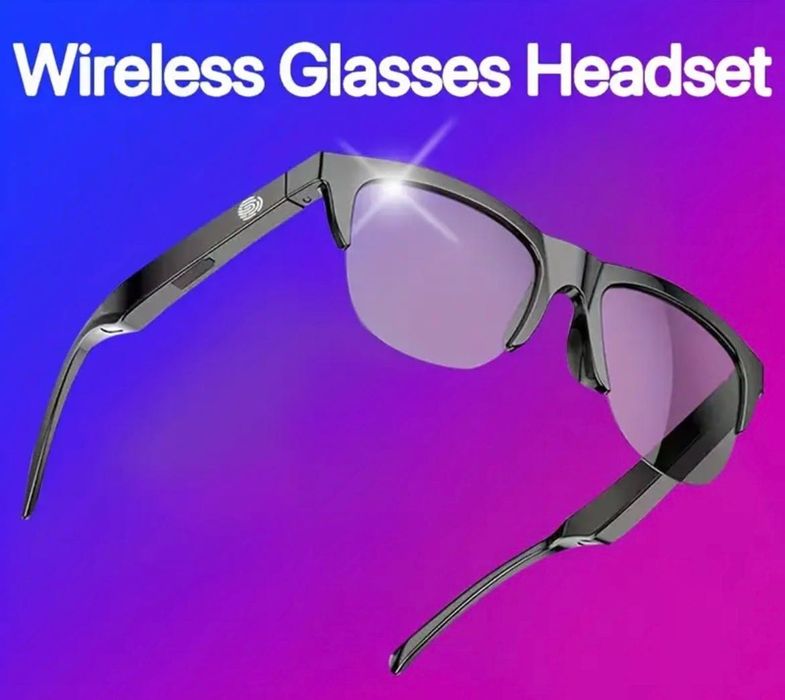 Бездротові окуляри  з динаміками чудова якість !