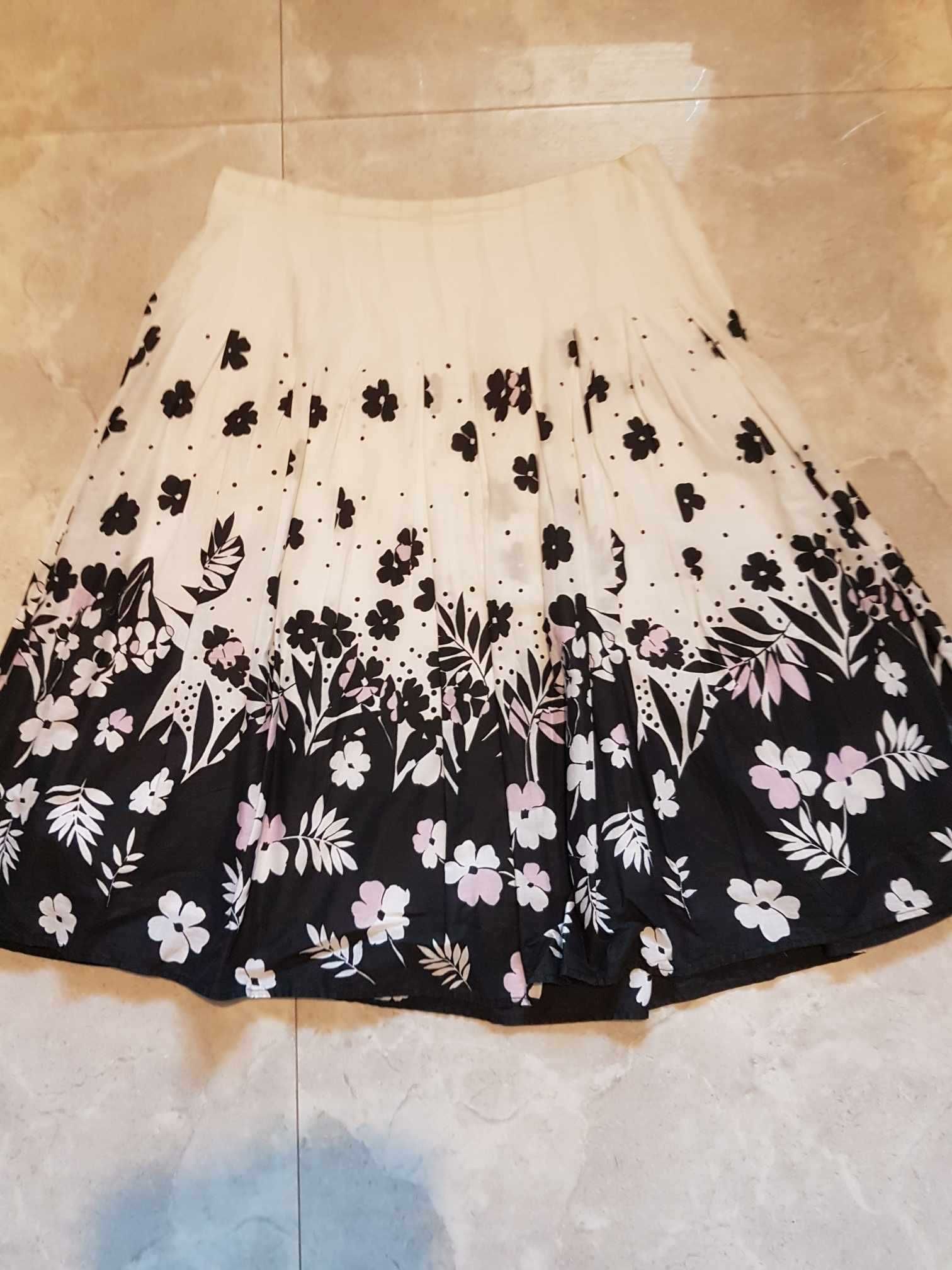 Spódnica w kwiaty H&M