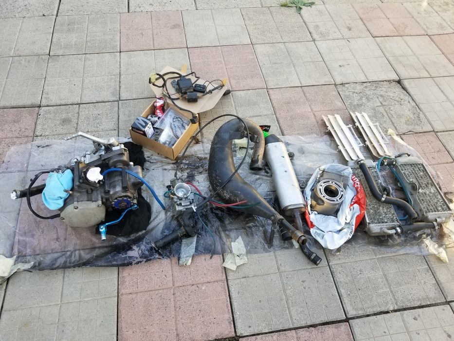 Yamaha yz 2001 двигун, навісне