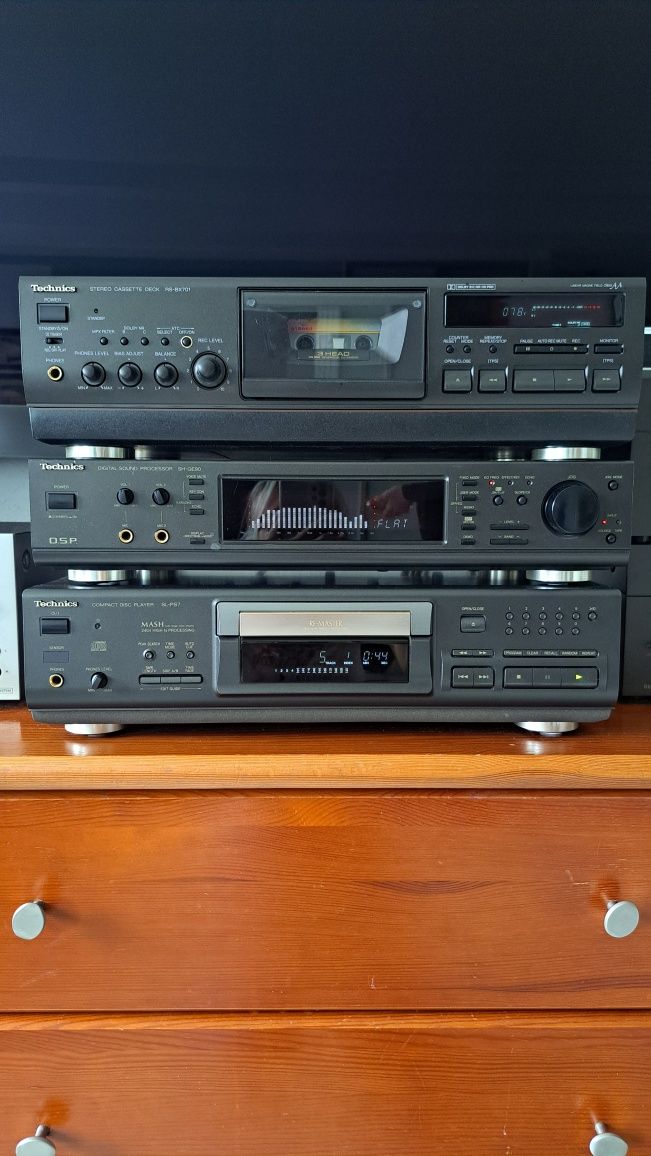 Zestaw Technics Ecualizer CD Deck