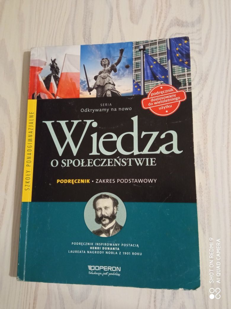 Podręcznik wiedza o społeczeństwie zakres podstawowy