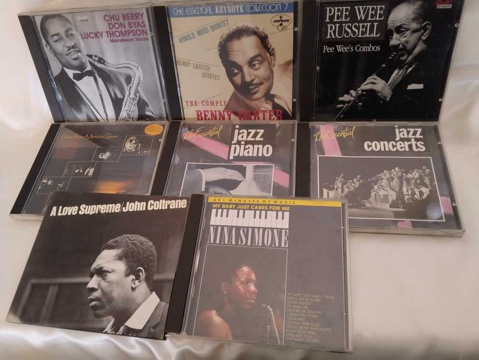 9 CDs • Clássicos do Jazz • Coltrane • Parker • Simone • Etc.