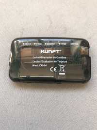 Leitor/gravador de cartões Kunft