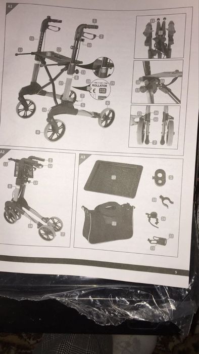 Ролатор для реабілітації