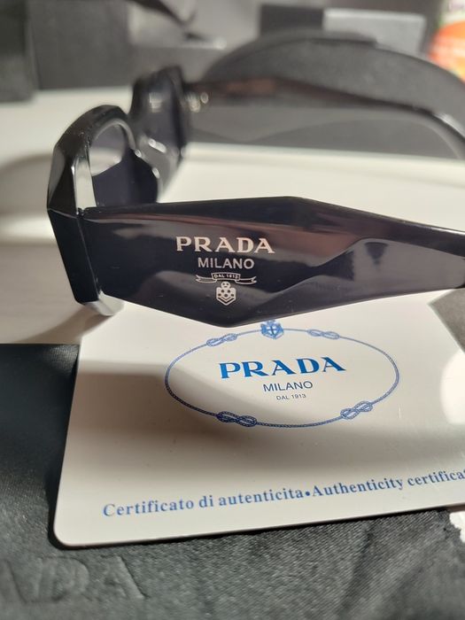 NOWE okulary przeciwsłoneczne prada UV czarne