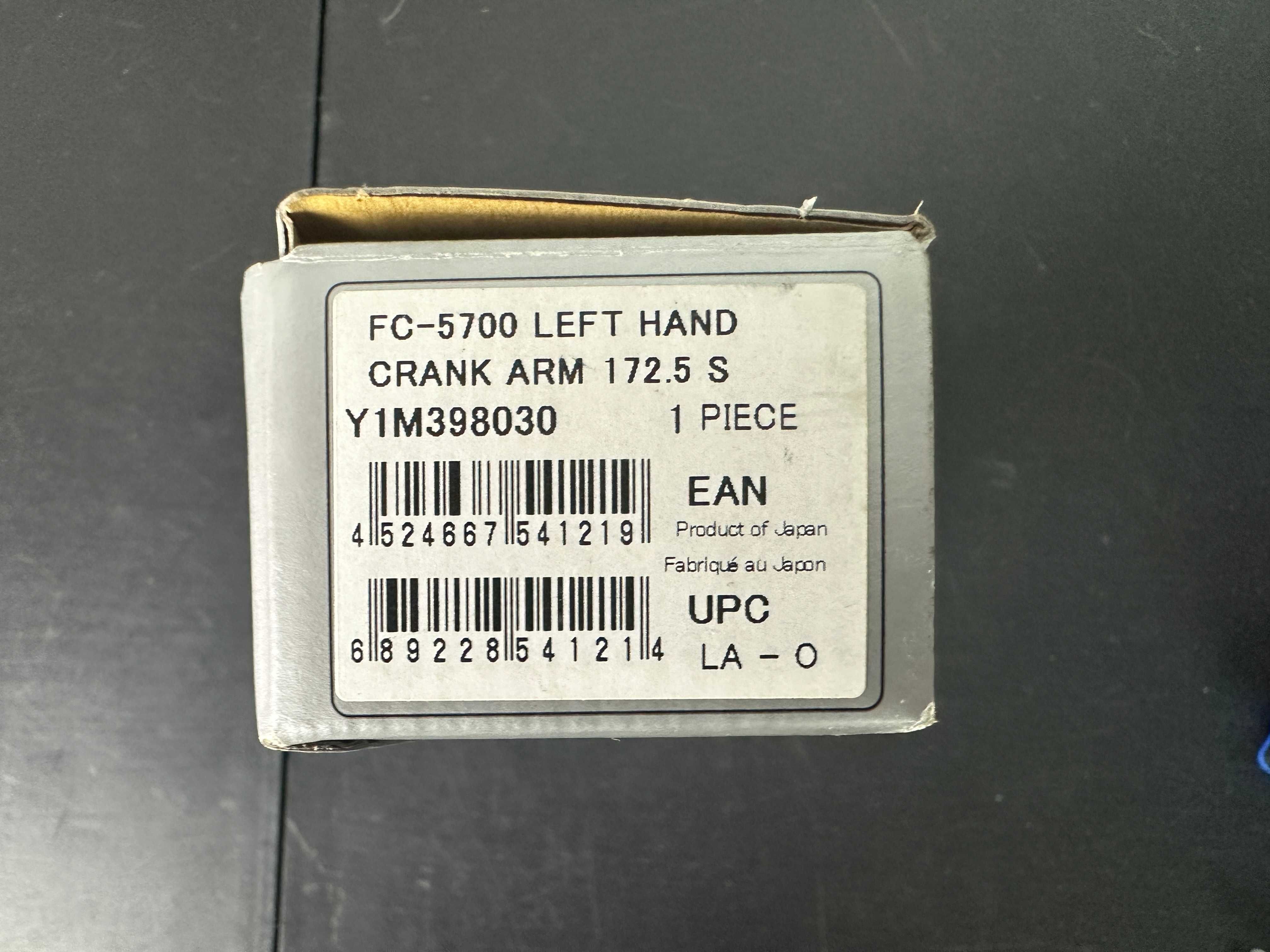 Lewe ramię korby Shimano 105 FC-5700   172,5mm