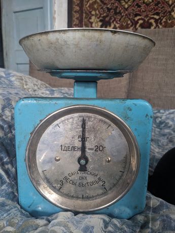 Механические кухонные весы советские точные до 5кг