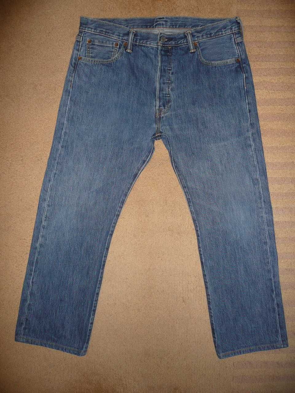 Spodnie dżinsy LEVIS 501 W36/L29=47,5/96cm jeansy