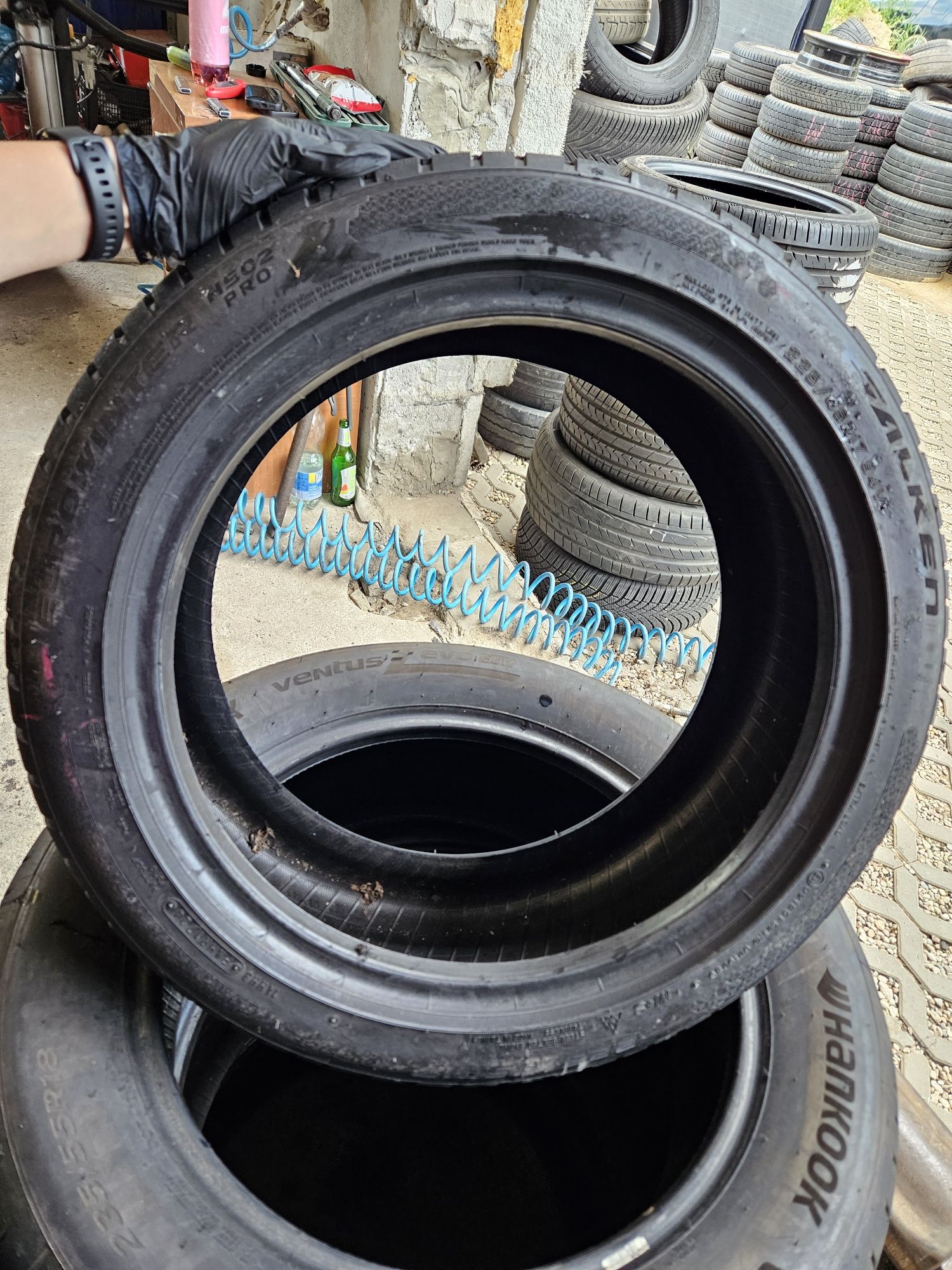 Falken 225/45 r17 EuroWinter HS02 PRO /// 8,5mm!!! 2024r wysyłka