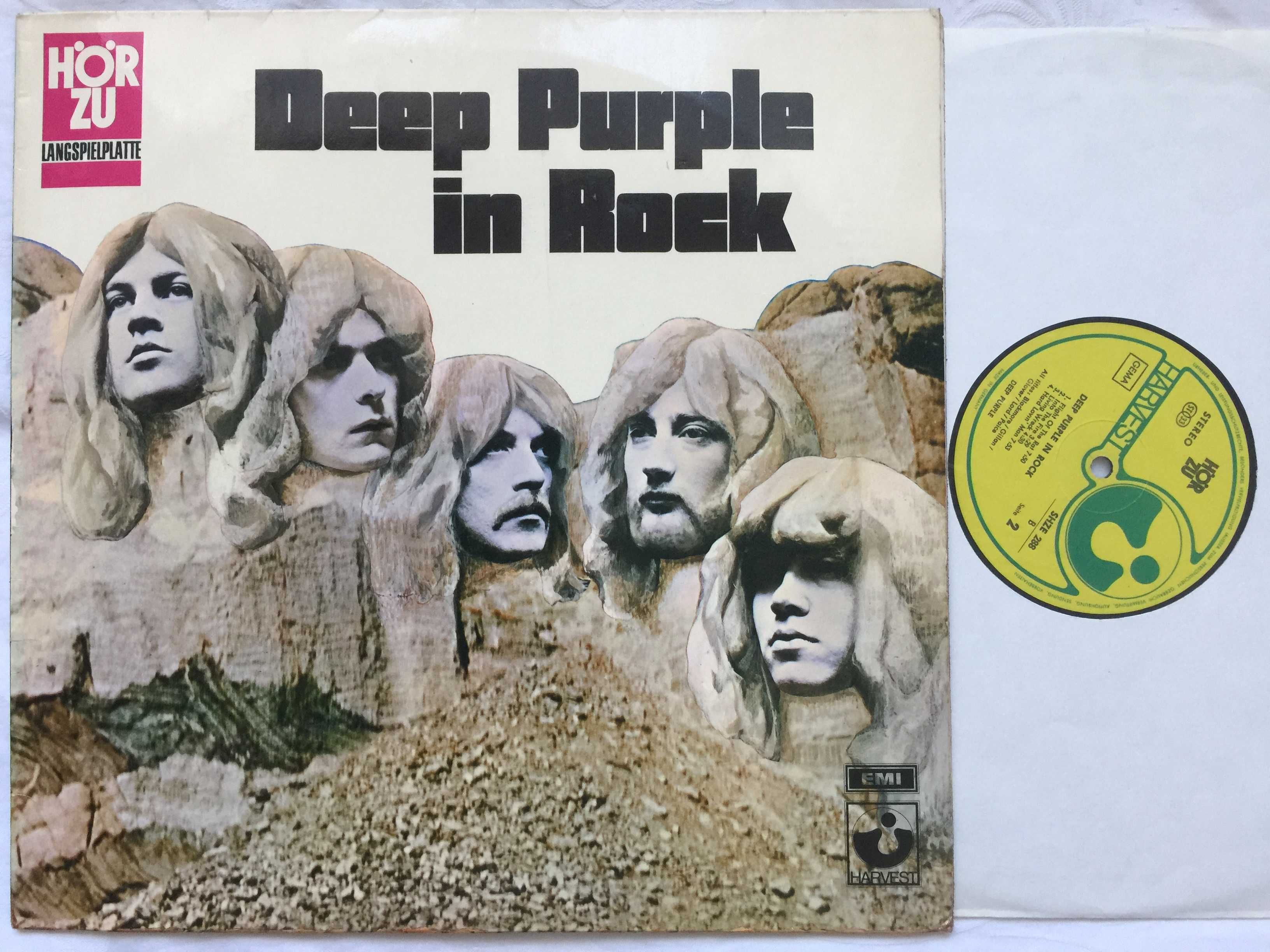 Deep PURPLE In Rock SHZE 288 Germany 1970 Winyl 1-Press