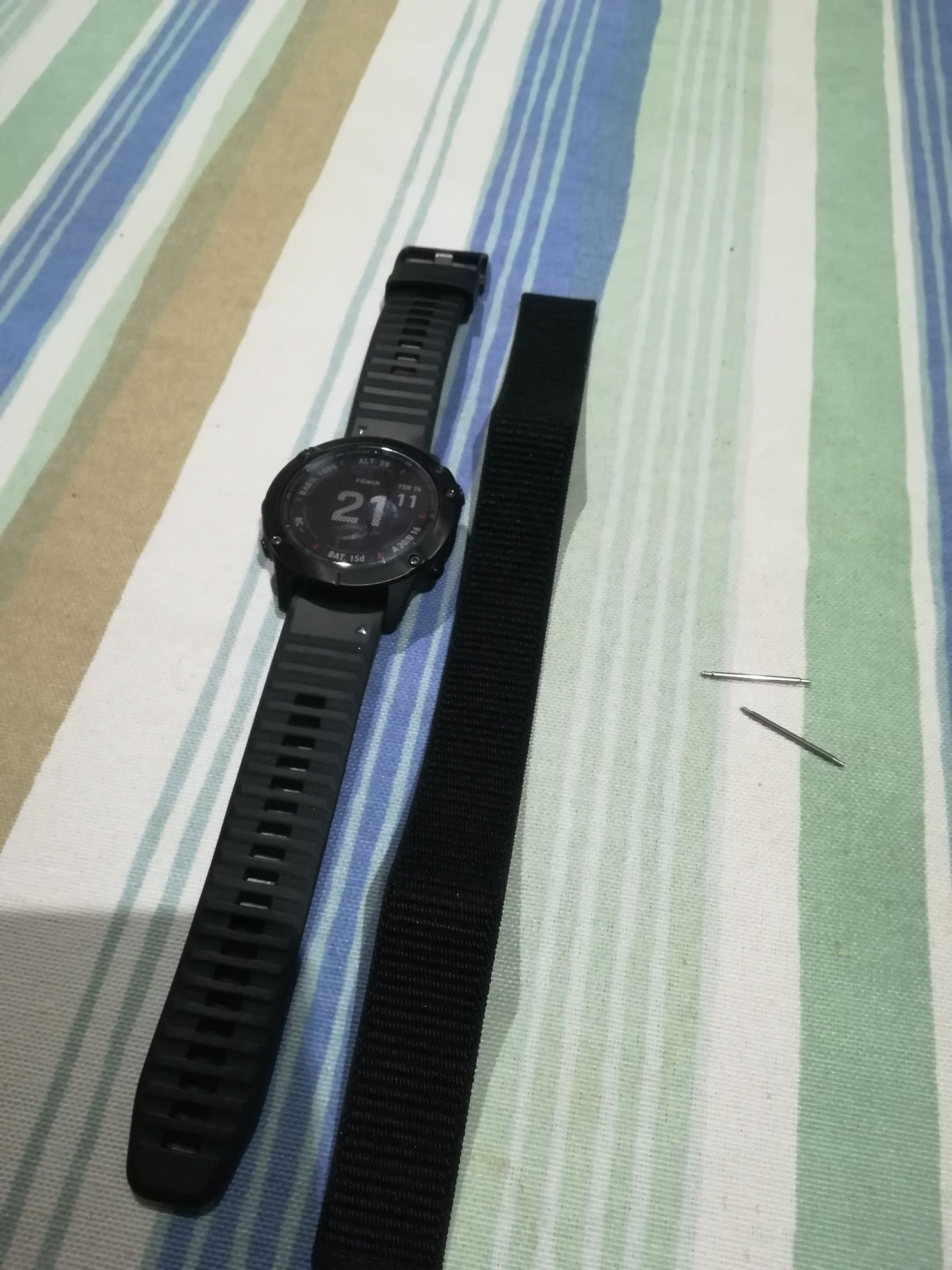 Bracelete velcro garmin fenix 6pro