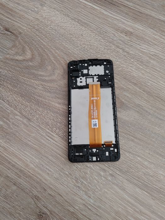 Дисплей Samsung Galaxy A12 с рамкой (чёрный) экран + сенсор
