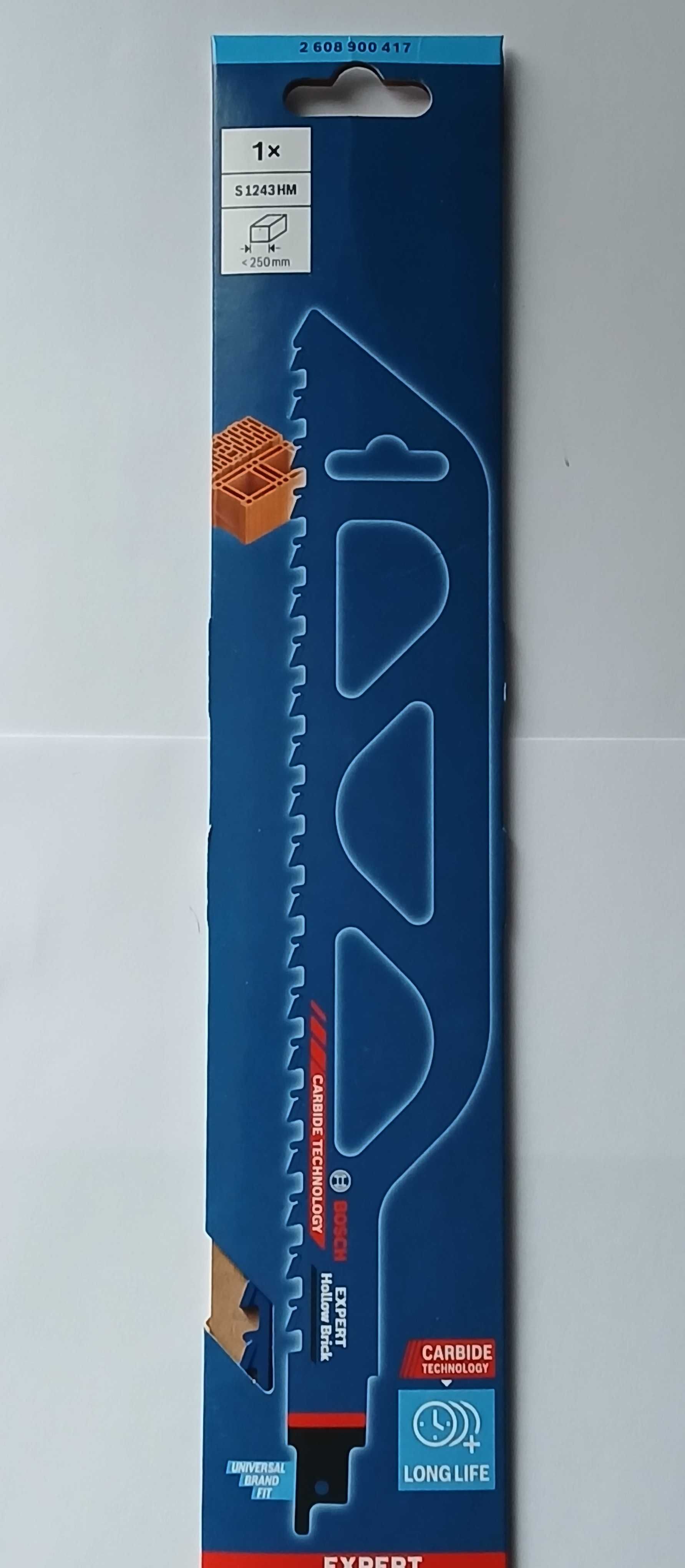 Brzeszczot do piły szablastej do cegły Bosch Expert S1243HM*nowy