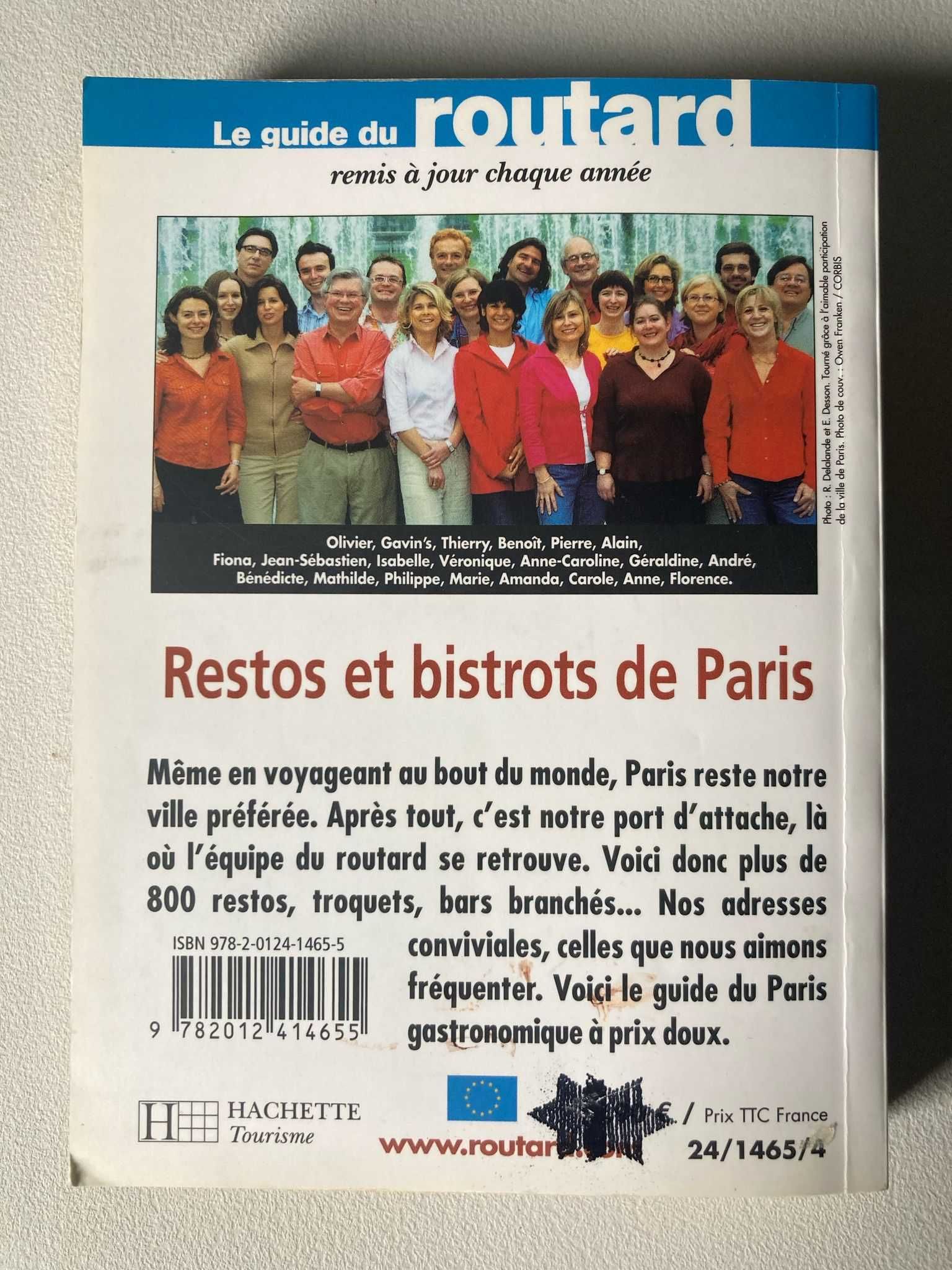 Restos et bistrots de Paris
