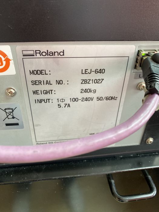 Impressora ROLAND LEJ-640 Versa UV