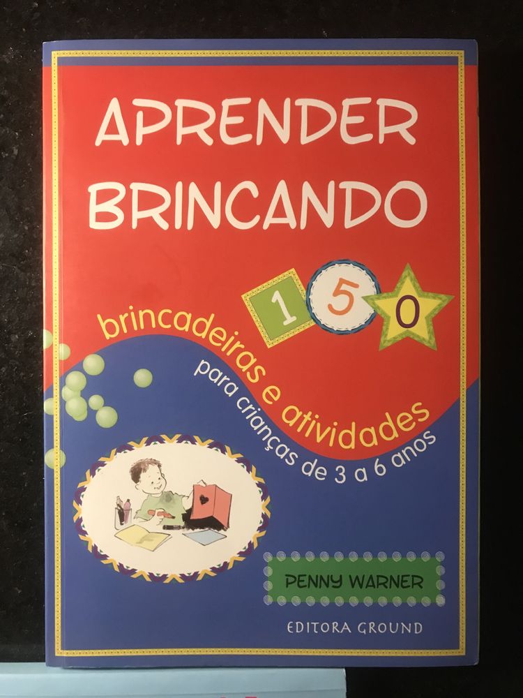 (Novos) Livros de Atividades infantis 3-6anos (4 exemplares)