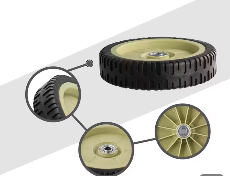 2 Rodas para cortador de relva.