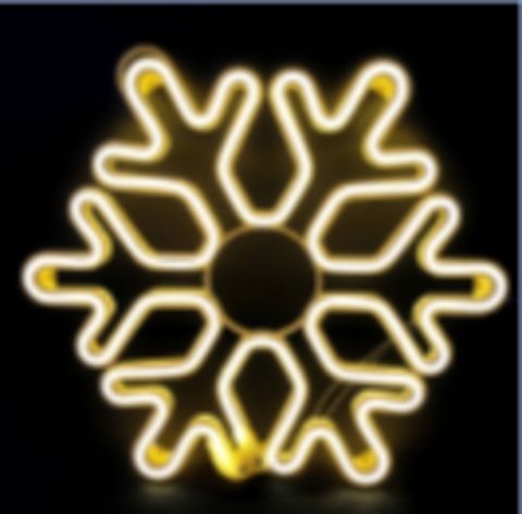 Гирлянда неоновая снежинка 40 см led тепло белая
Гирлянда неоновая сне