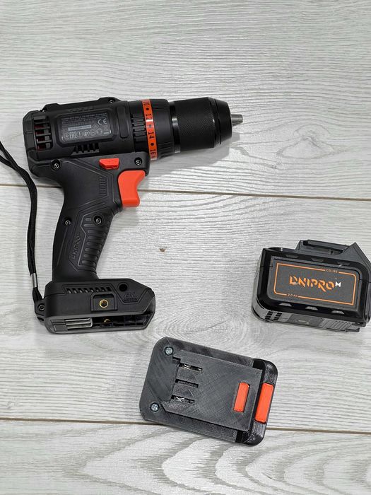 Адаптер перехідник з Dnipro m на акб Dnipro m CD-182 3д друк