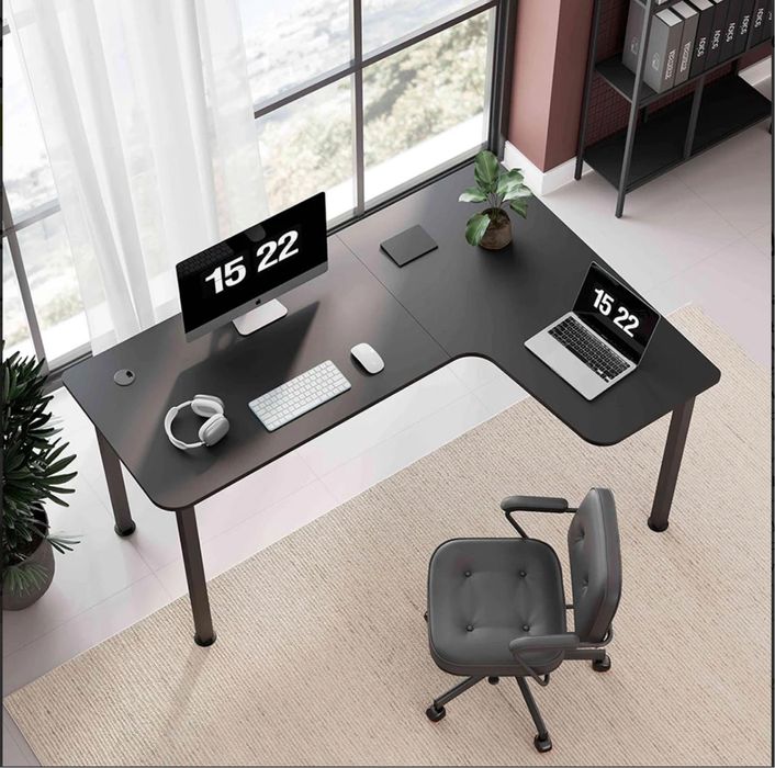 Biurko gamingowe L Eureka Ergonomic+ GRATIS