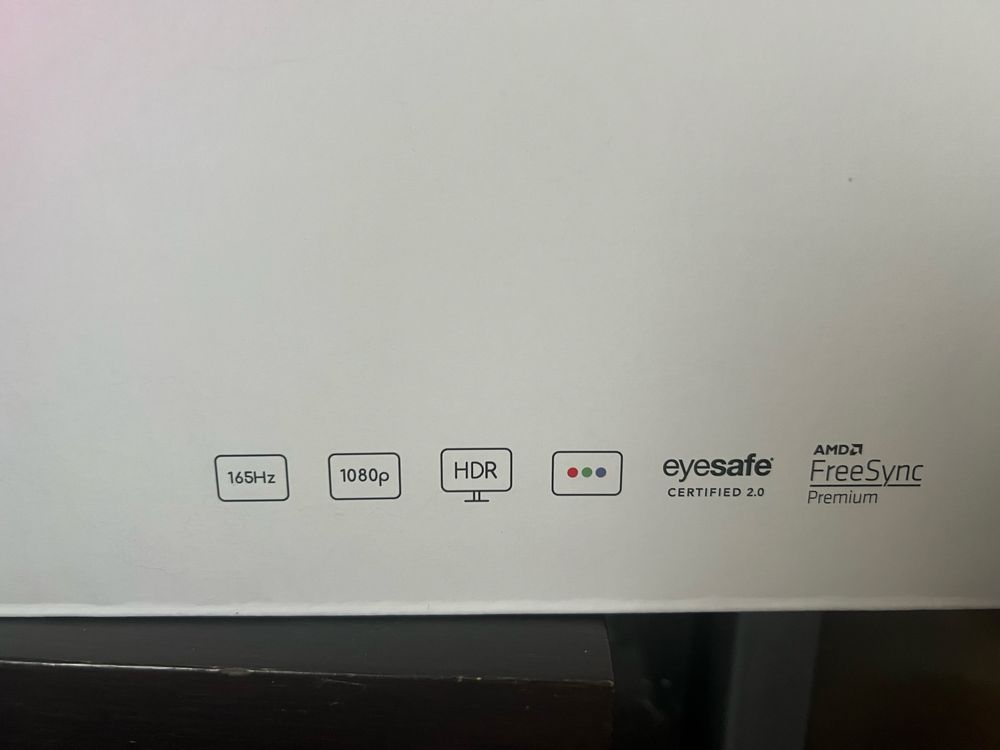 Omen 27' FHD 165HZ IPS gamming monitor