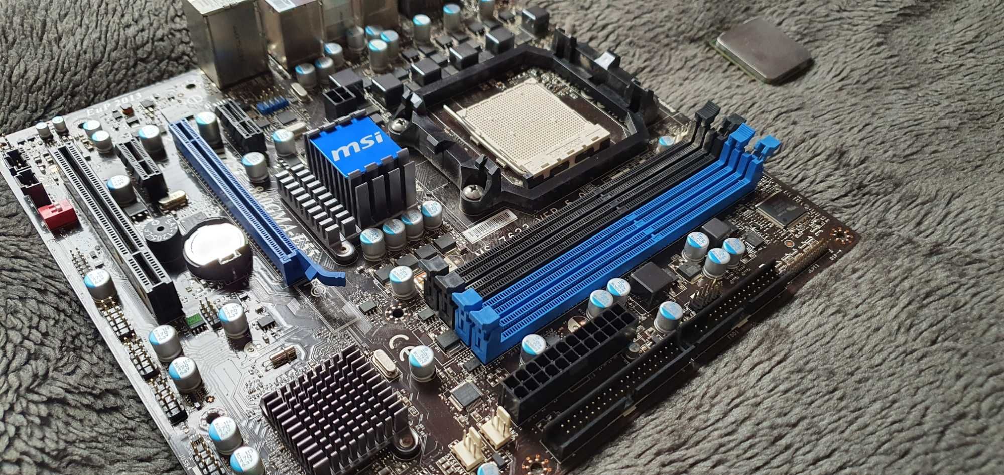 AMD Phenom II 955 3.2 GHz, MSI 880GMA E55, Kingston 8GB, zasilacz 530W
