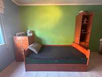 Conjunto Cama Solteiro com movel
