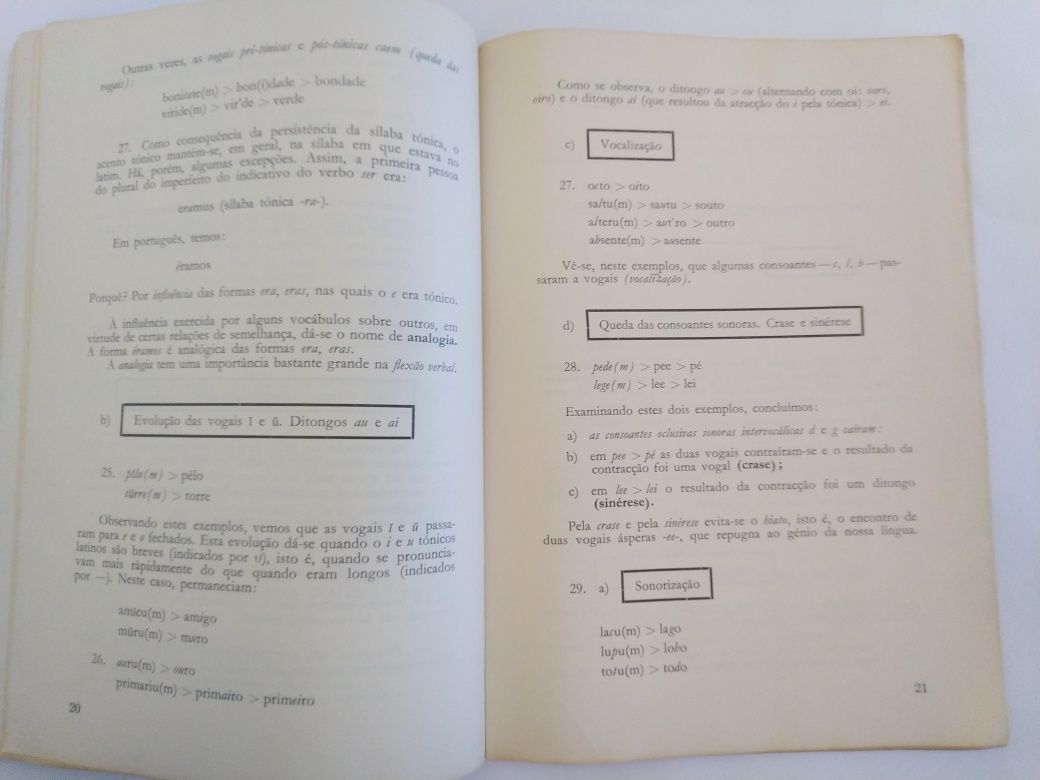 Do Latim ao Português e A Língua como Expressão Literária – J.N.F e A.
