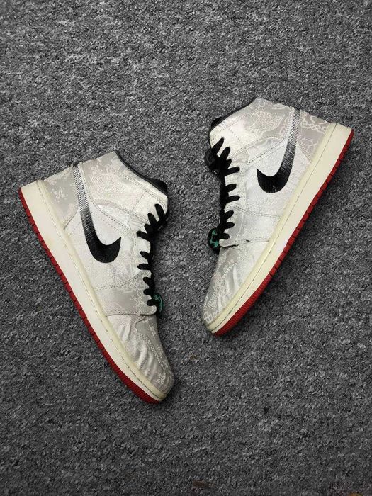 Кросівки JORDAN 1 Mid SE Fearless Edison Chen CLOT - 41(26см)