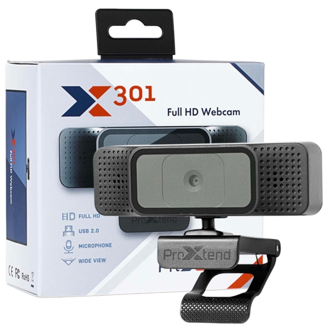 Webcam ProXtend X501 Full HD Webcam Pro – nova, selada