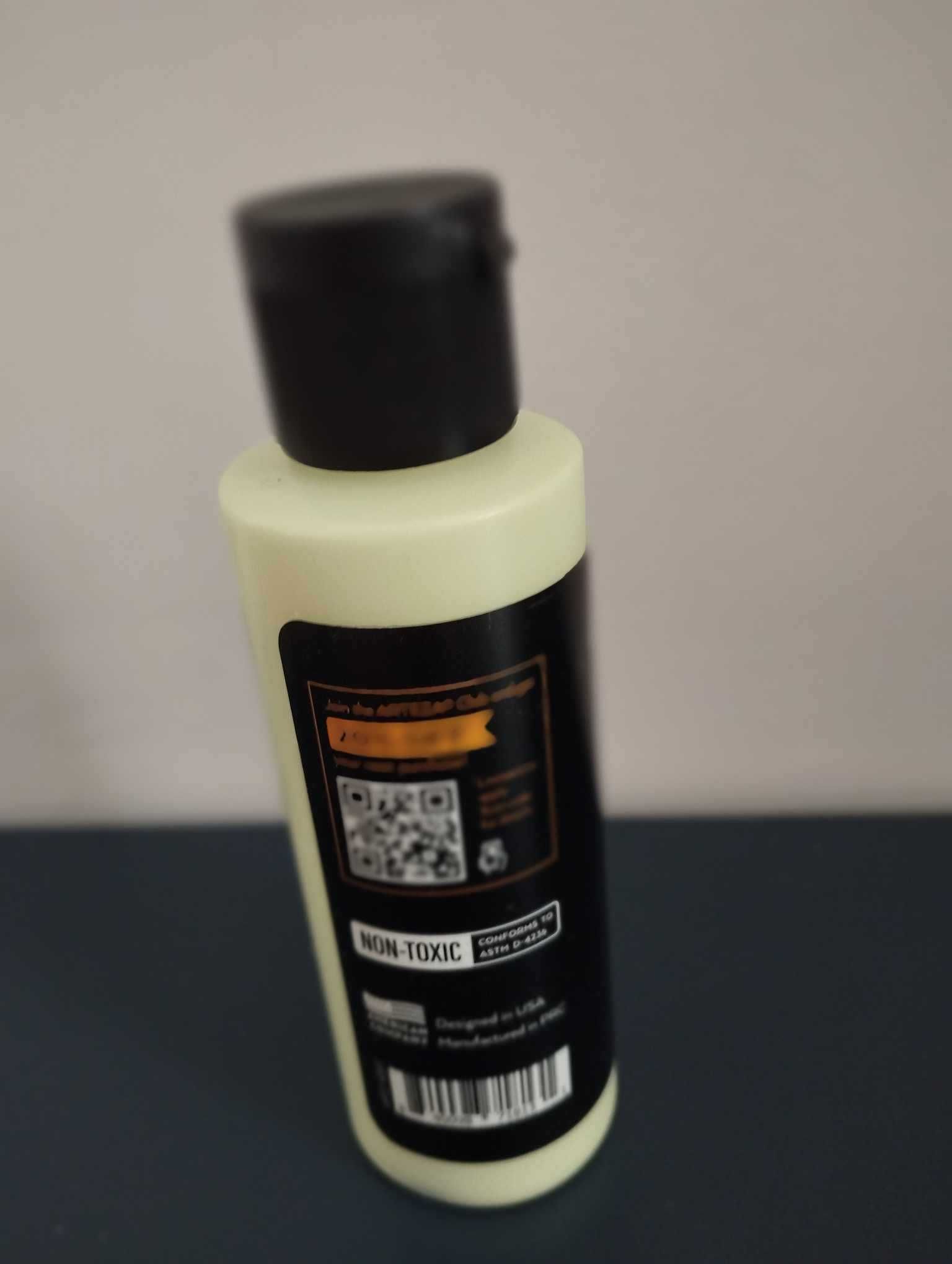 Farba akrylowa żółta do płótna drewna szkła tkanin ceramiki 118ml A800