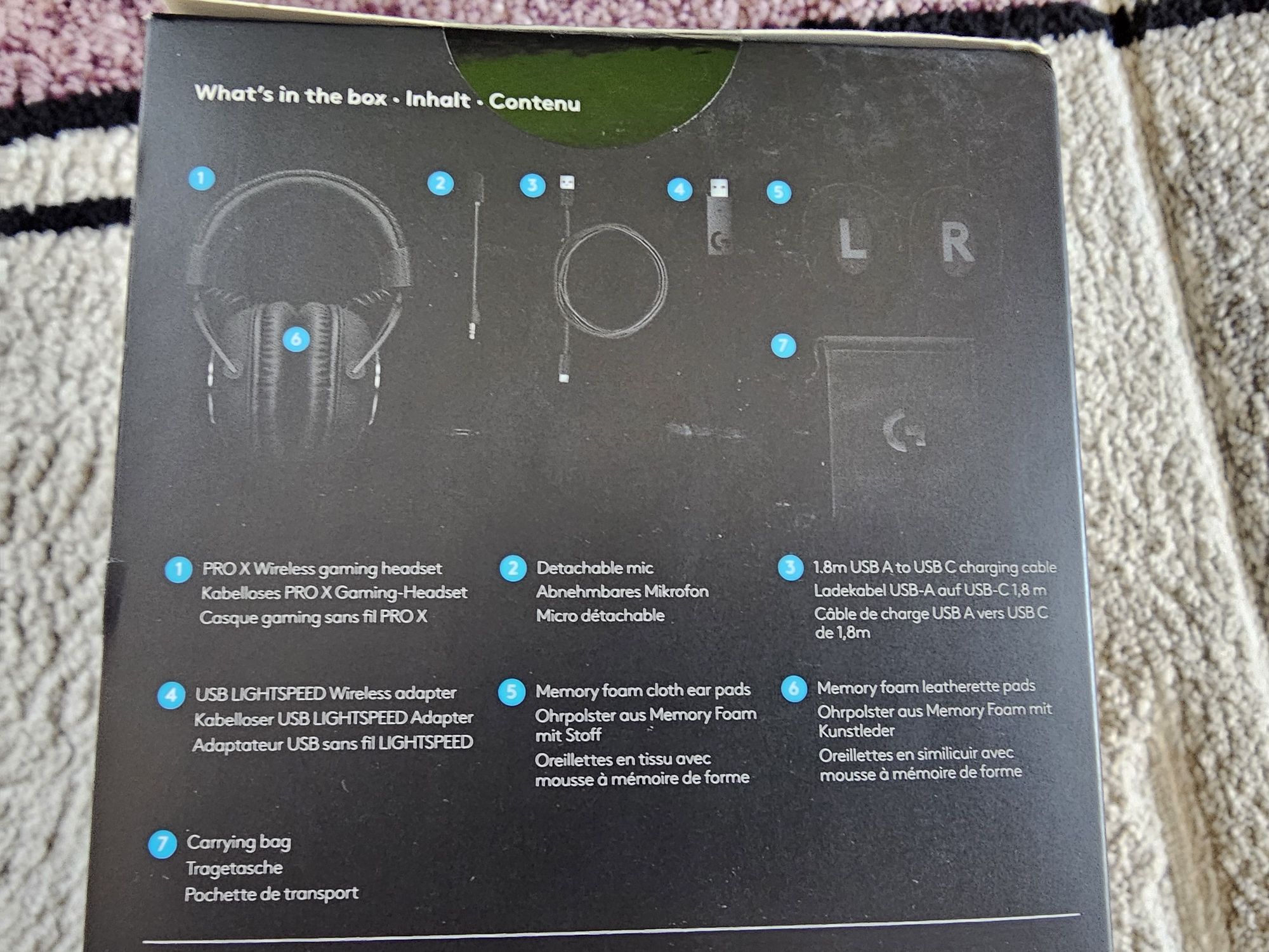 Auriculares LOGITECH Pro X Wireless