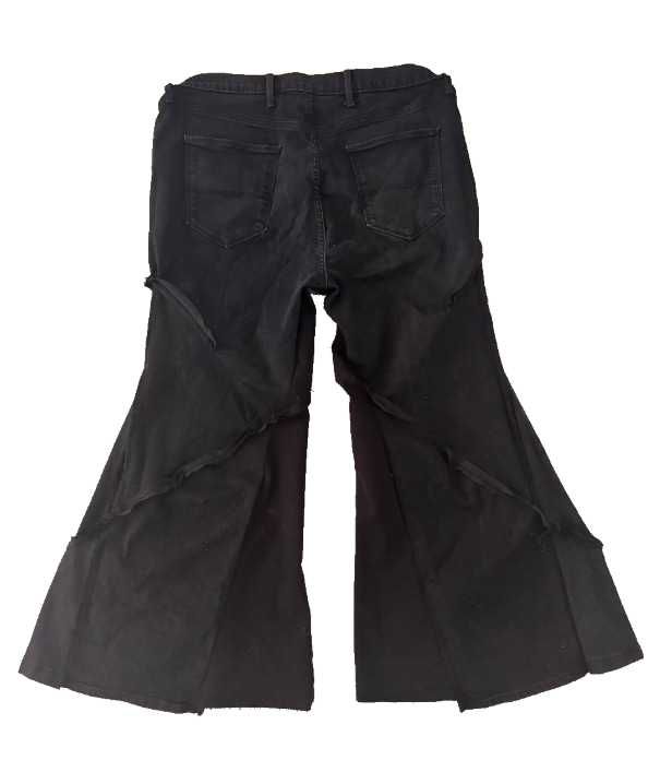Jeans Flared, opium tipe, rick owens, baggy fit,клеш джинсы