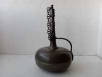 Garrafa metal antiga