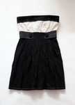 Charlotte Russe- piękna sukienka z lnem r.M/L
