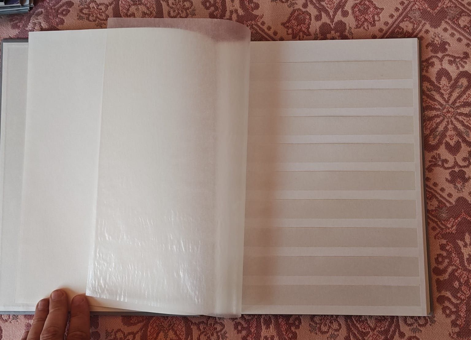 Klaser na znaczki firmy Briefmarken A4 12 stron