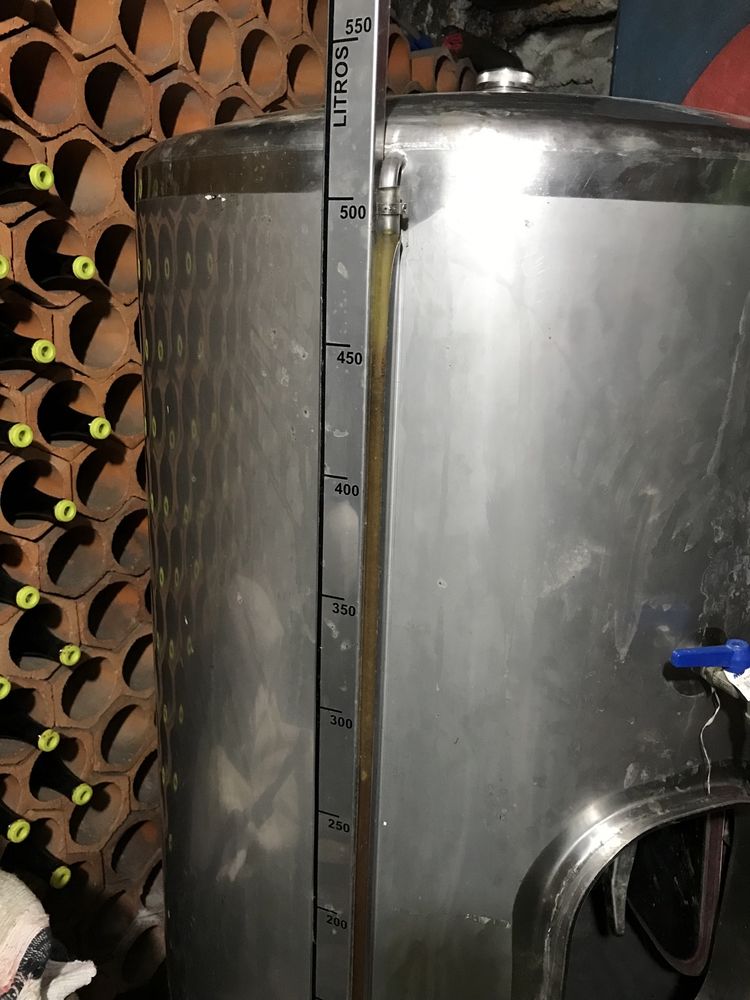 Cuba de inox de 550L