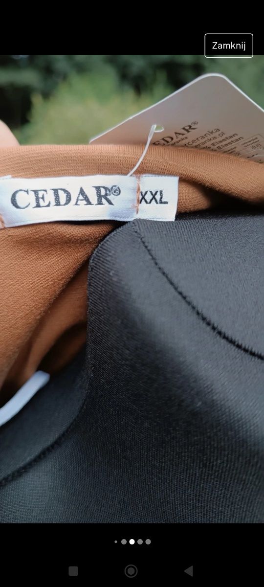 Sukienka Cedar XXL idealna jesień
