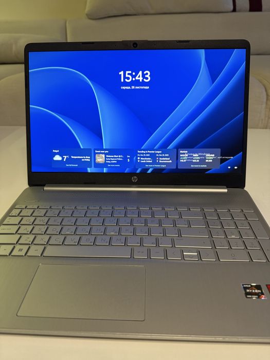 HP Laptop 15s (Ryzen 7 / 16 ГБ / 512 ГБ SSD)