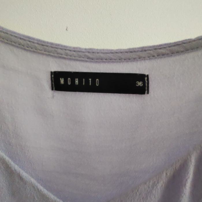 Mohito top fioletowy szyfon S 36